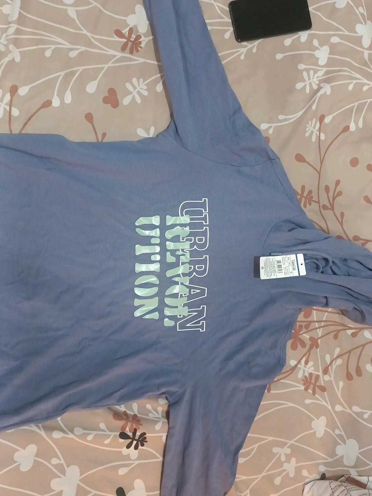 blue URBAN REVOLUTION hoodie