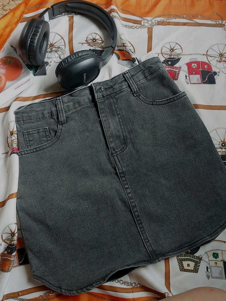 Mini Jeans Skirt