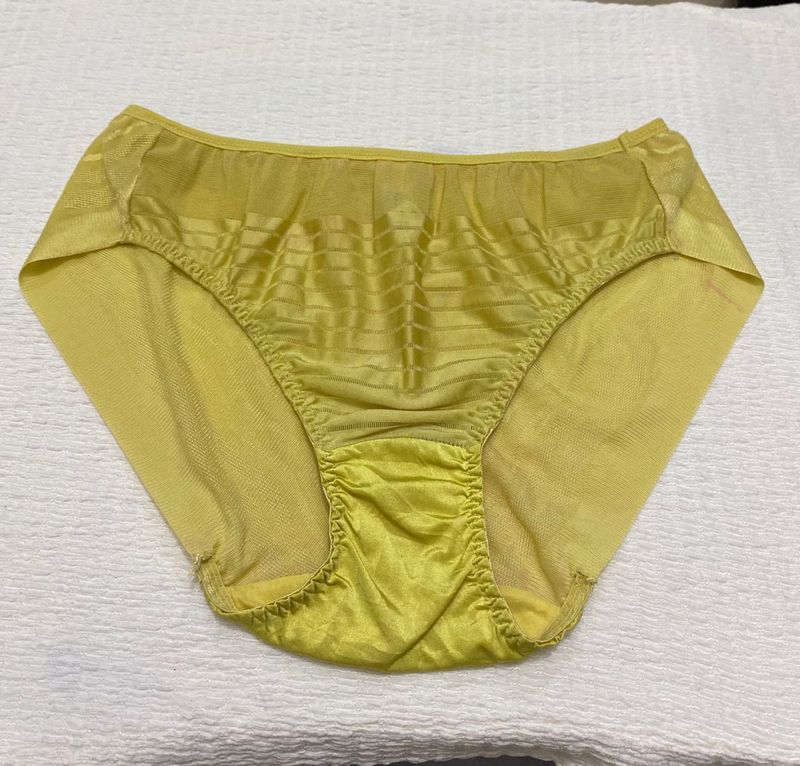 Yellow Sheer Panties
