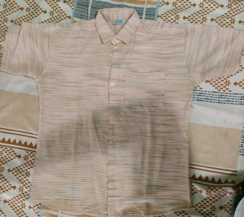 Striped Short Sleeve Shirt