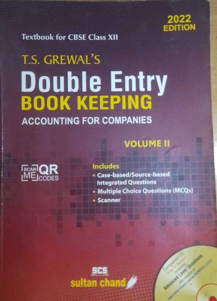 T.S. Grewal's Double Entry Book Keeping