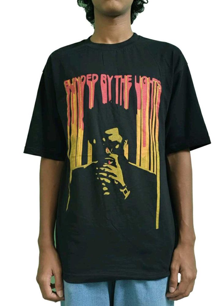 Graphic Print Black T-shirt