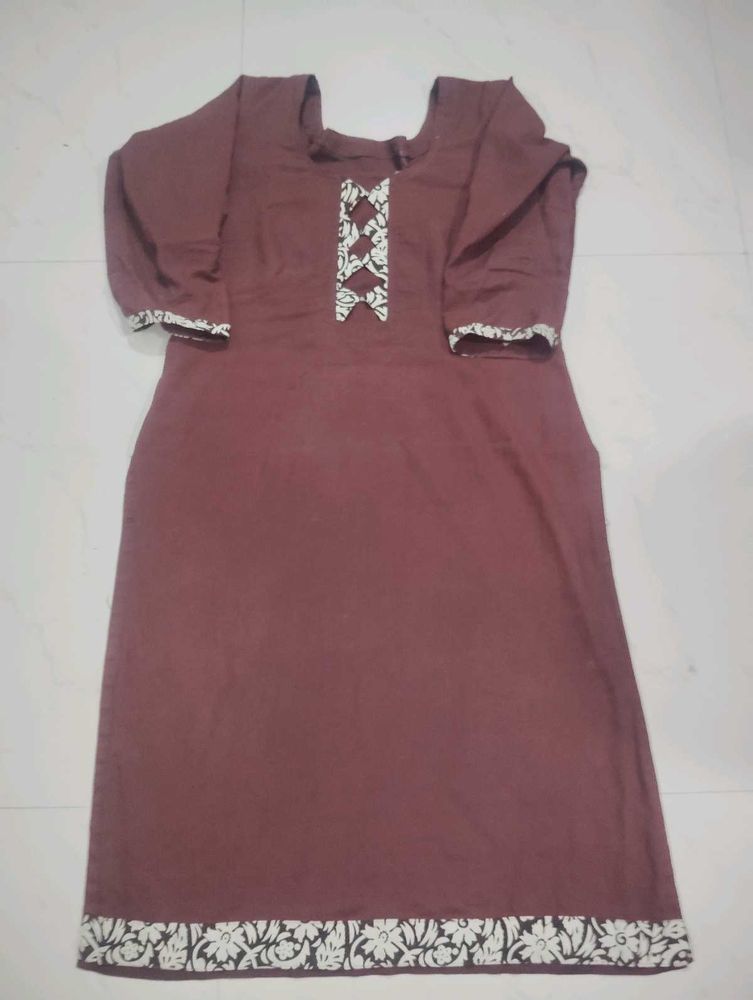 Kurta Set With Duppatta And Afghan Gawon