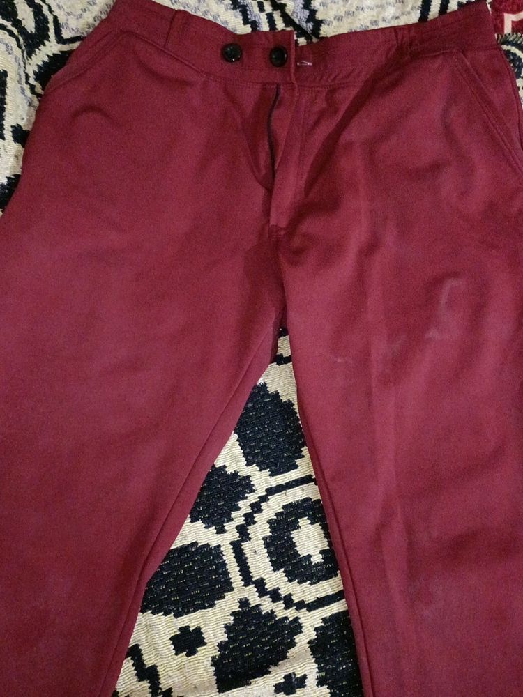Merron Color Casual Stretchable Pant