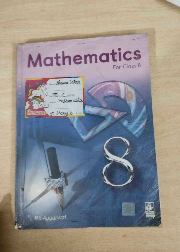 Class6 or Class7 RS Aggarwal Maths Book