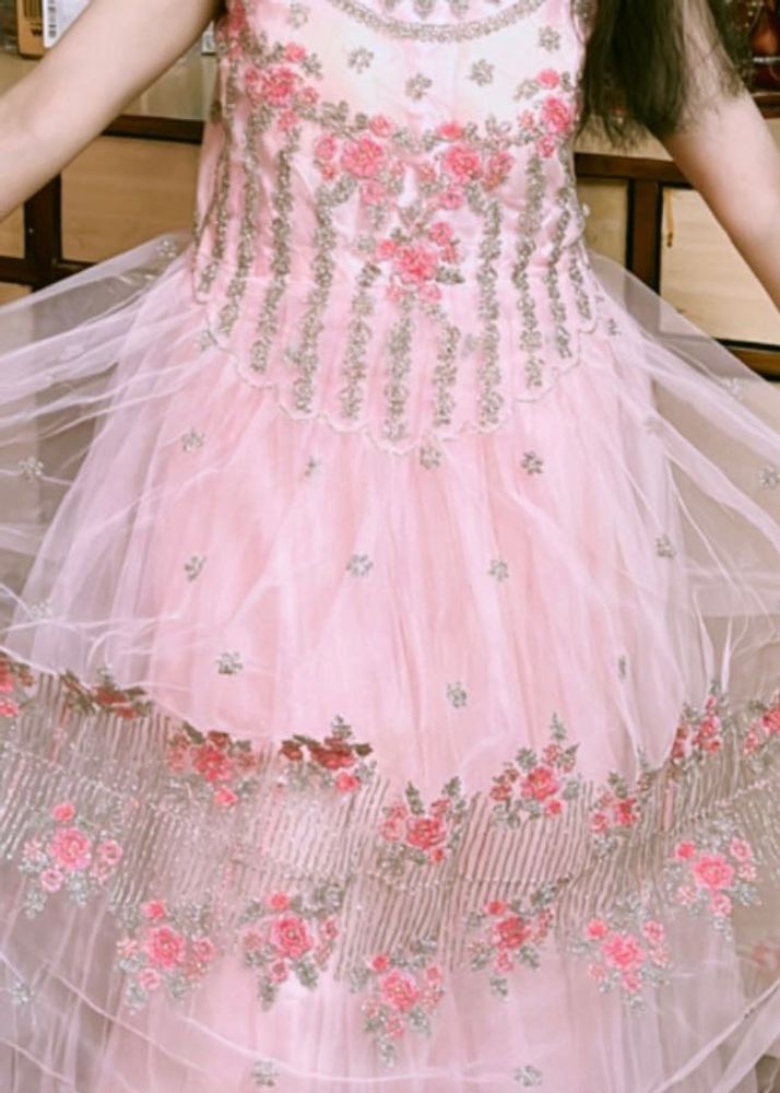 Pink Gown Like You Very Preety