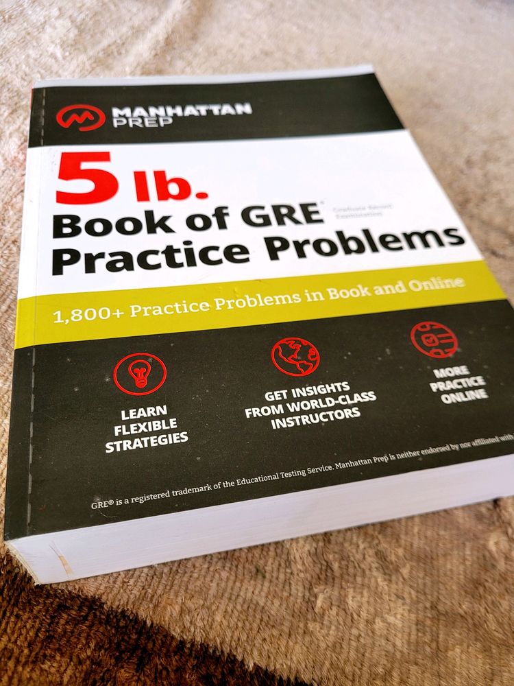 GRE Practice Problems Book