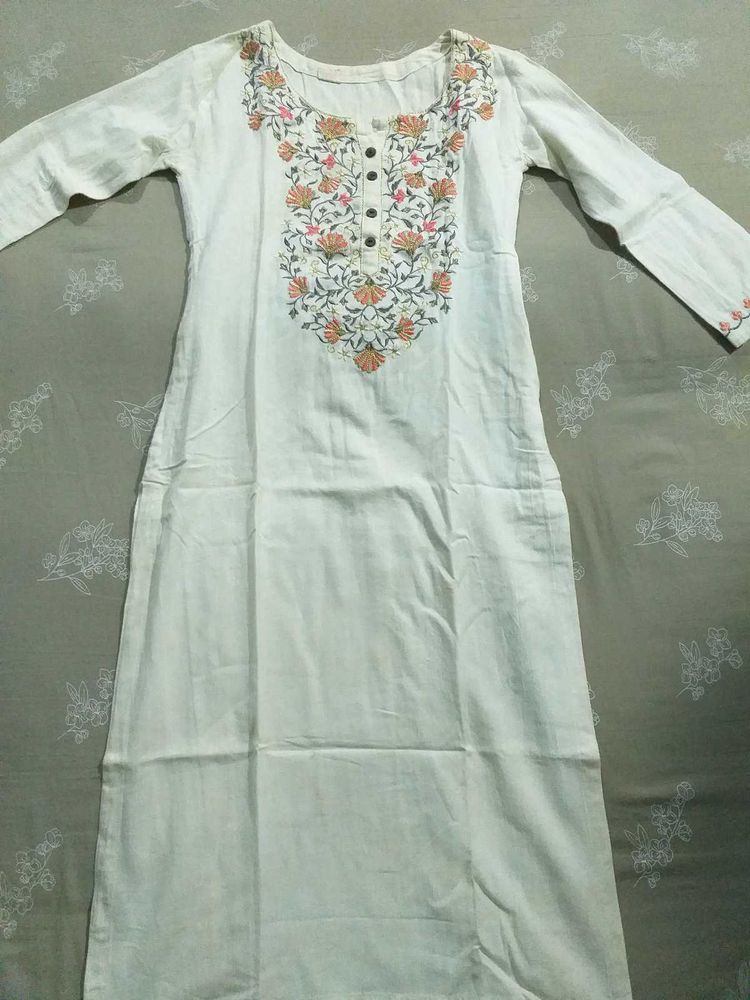 Off White Kurta
