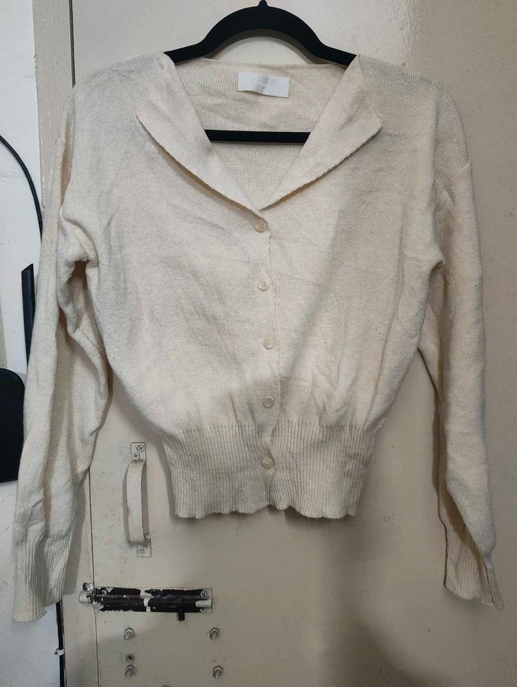 Button-Down Cardigan Sweater