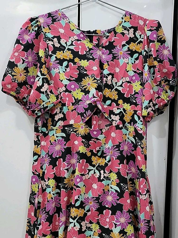 Floral Print Dress