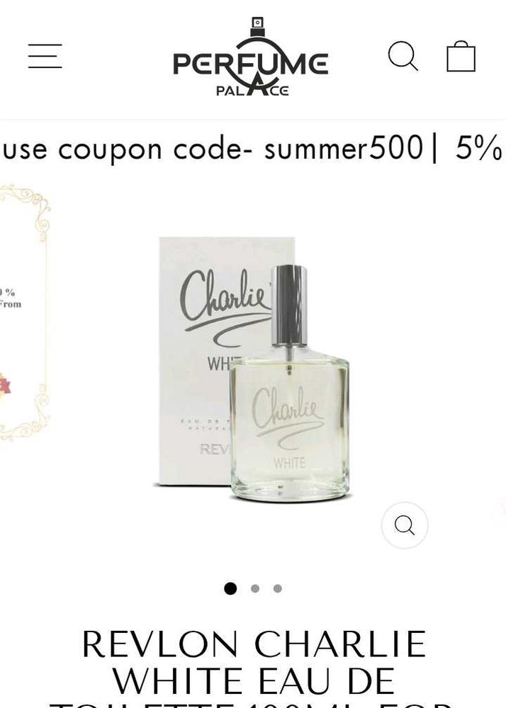 Revlon Charlie White Eau De Toilette 100ml For Men