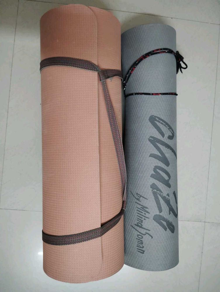 6mm And 4mm Yoga Mats - Un Used
