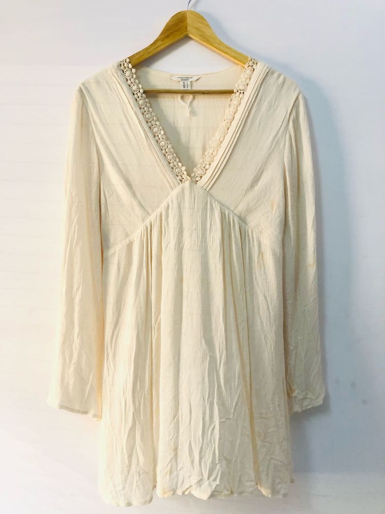 Elegant Cream Dress