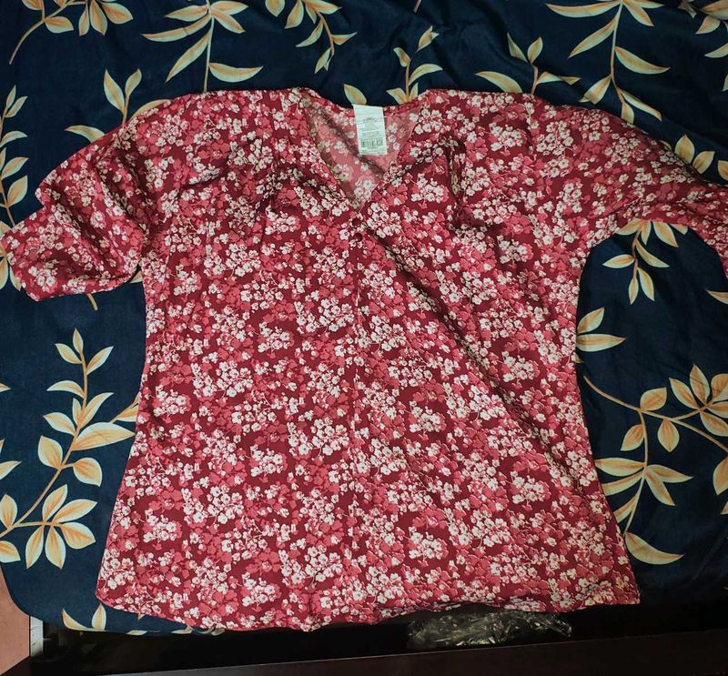 Floral Print Top