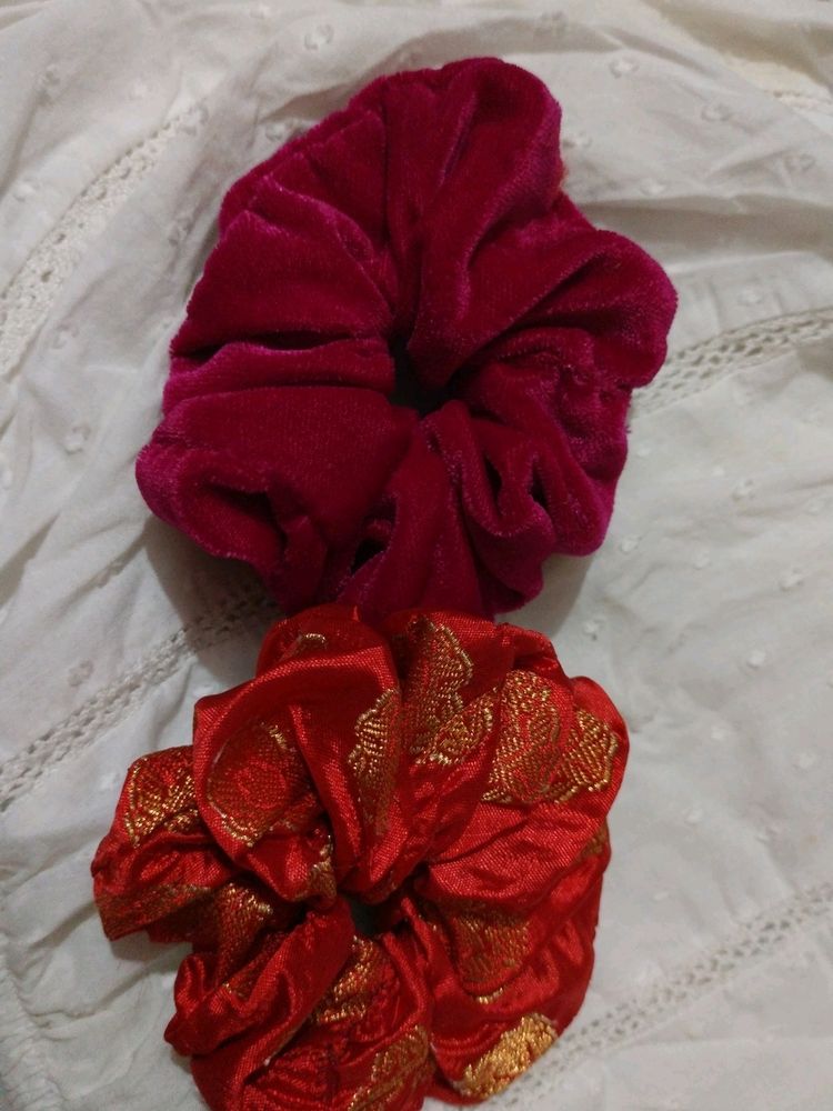 Pair Of 2 Scrunchies