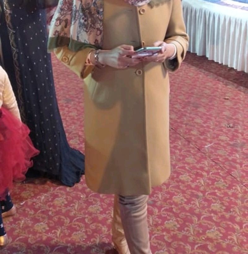 Tan Wool Coat