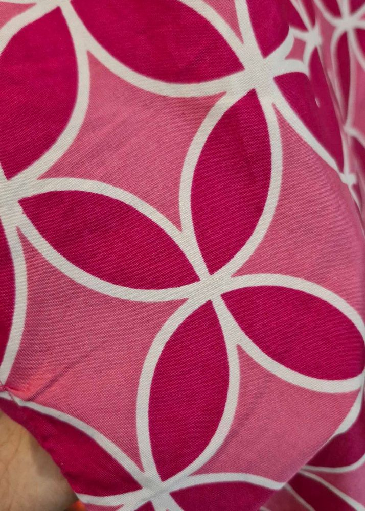 Pink Floral Fabric