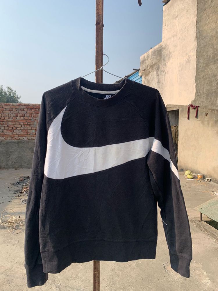Nike Black Sweatshirt with Logo