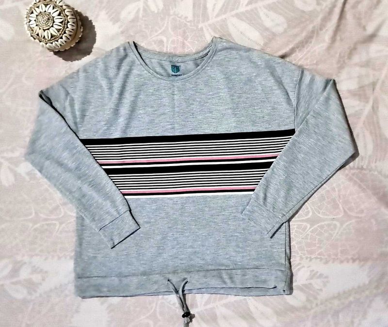 Striped Long Sleeve Top