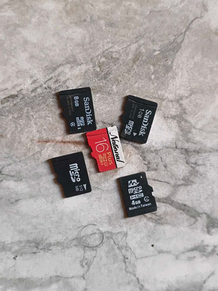 Micro SD Card Lot  5 pis