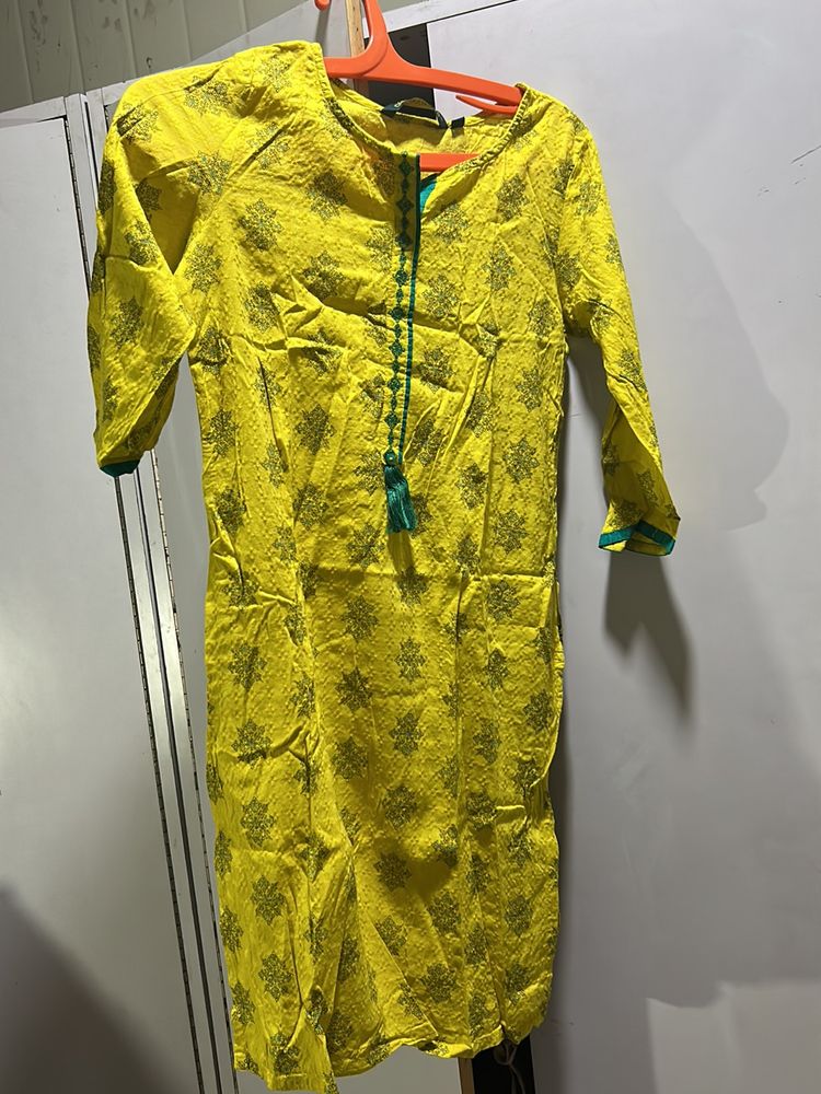 Neon Kurta
