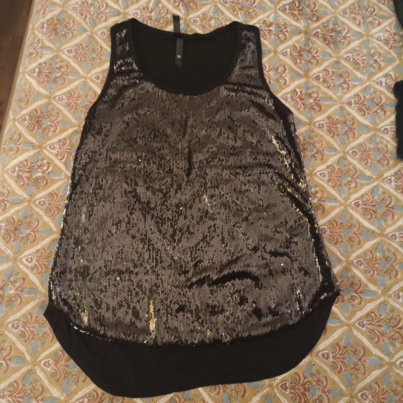 Sparkly Sequin Tank Top