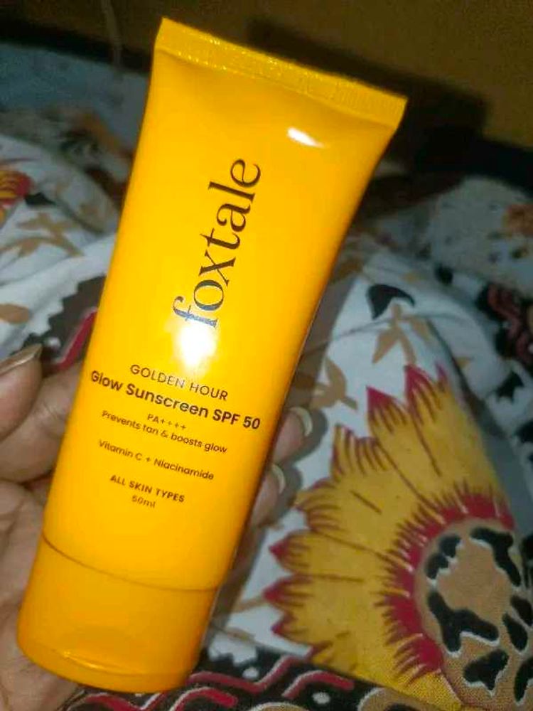 Foxtale Glow Sunscreen SPF 50