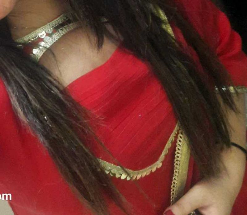 Red Georget Kurta Pant Stylish
