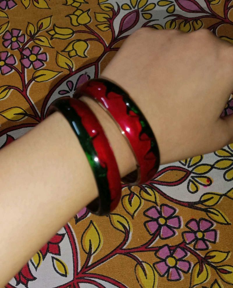 Bangles - Red &amp; Green