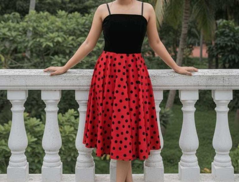 Sale❗ Retro Polka Dot Swing Dress