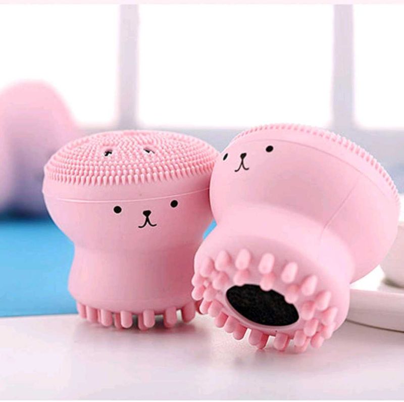 Cute Octopus Face Scrubber