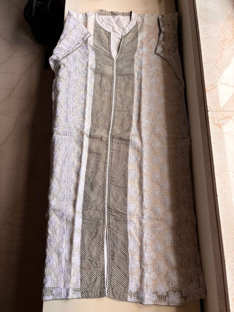 Women Cream Kurta