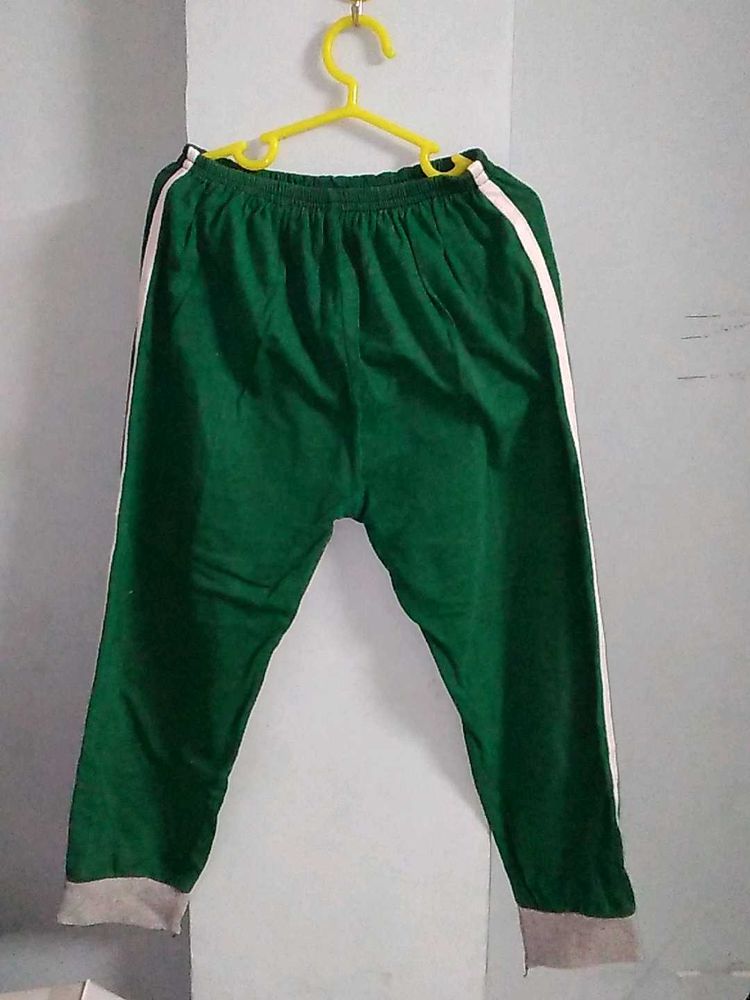 Green Track Pants