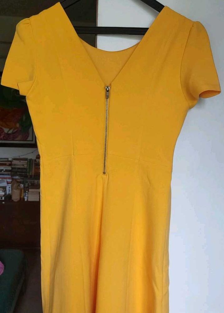 Chic Yellow Zara Dress