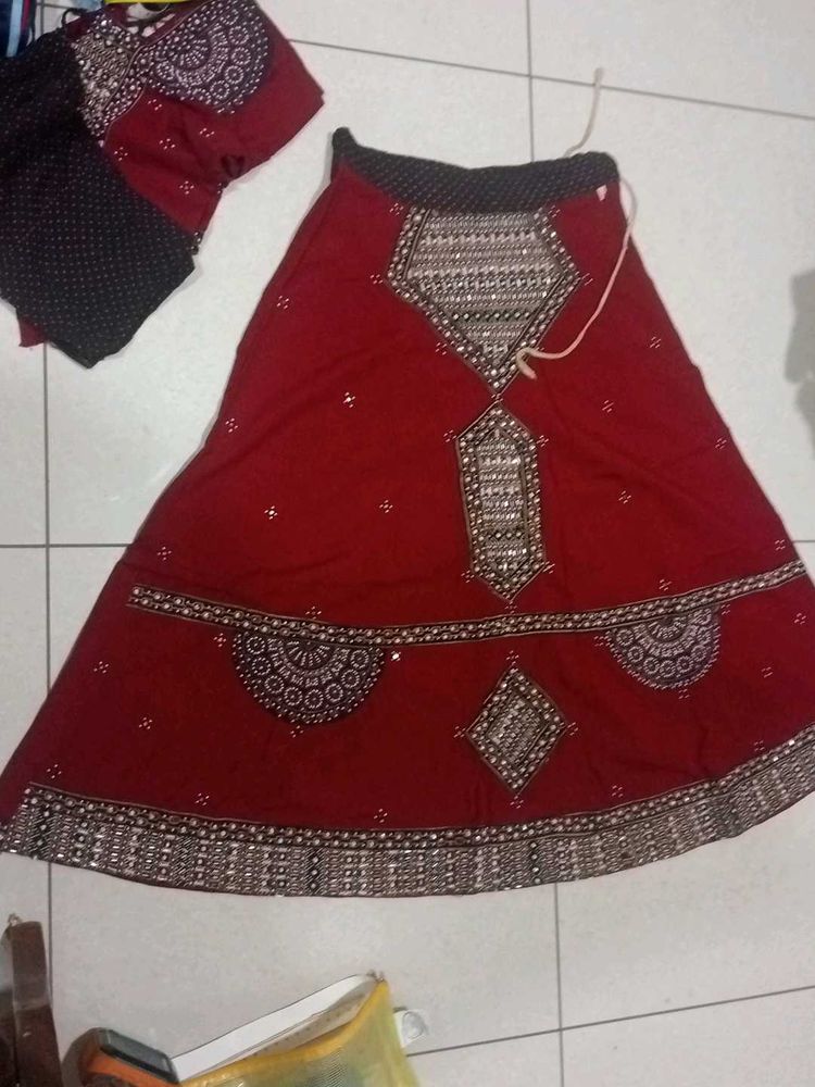 Original Kachi Chaniya Choli
