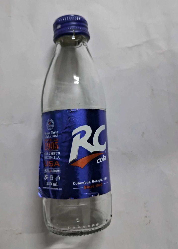 RC Cola Glass Bottle