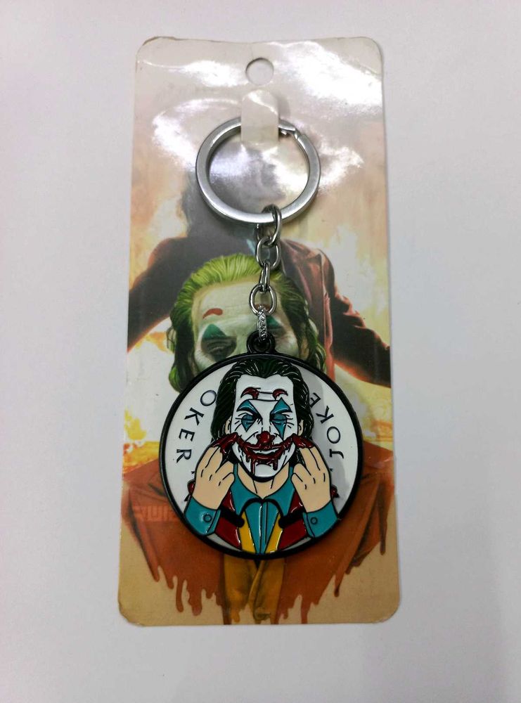 Joker Rotating Keychain