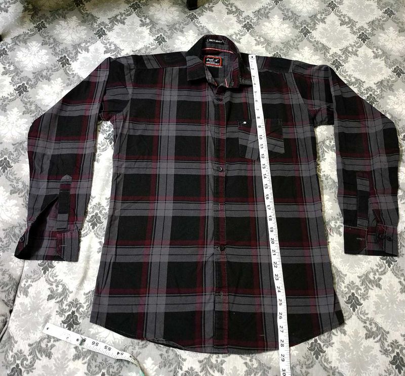 Cotton Checks Shirt For Boys