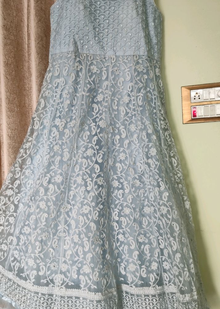 Beautiful😍 Gown With Net Duppata And Leging