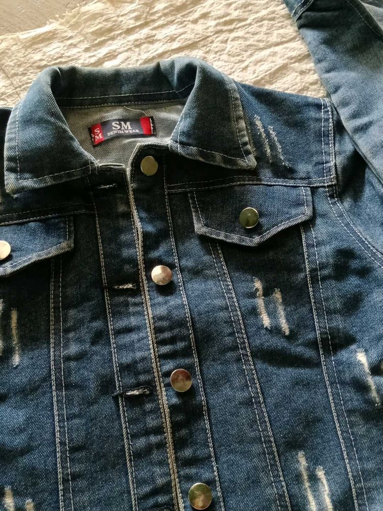 Lettest Denim Shorts Jecket