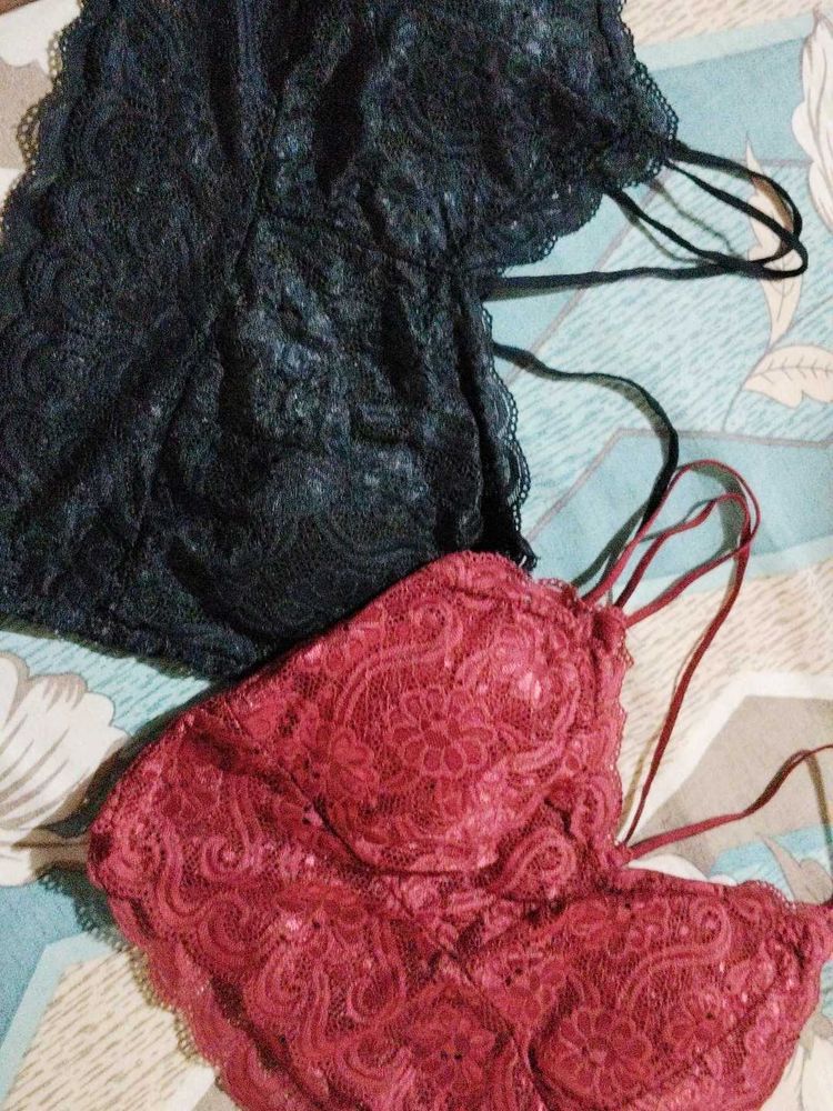 Lace Bralettes Set