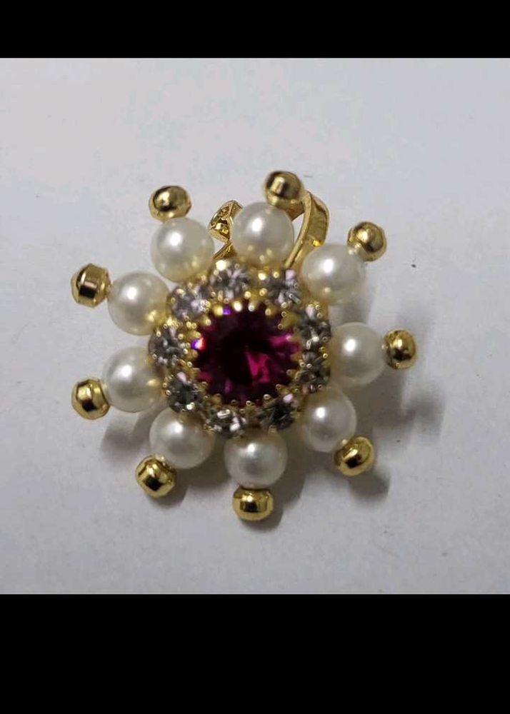 Pearl &amp; Gemstone Brooch