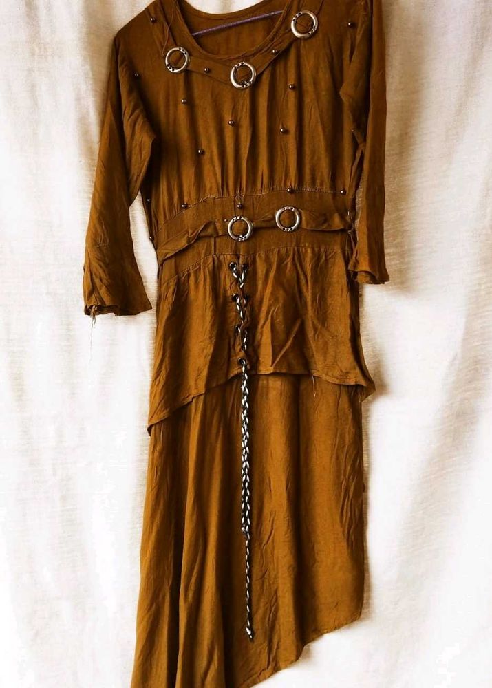 Boho Chic Layered Maxi Dress