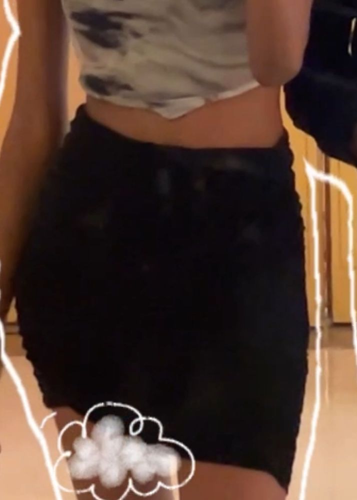 Black Mini Skirt