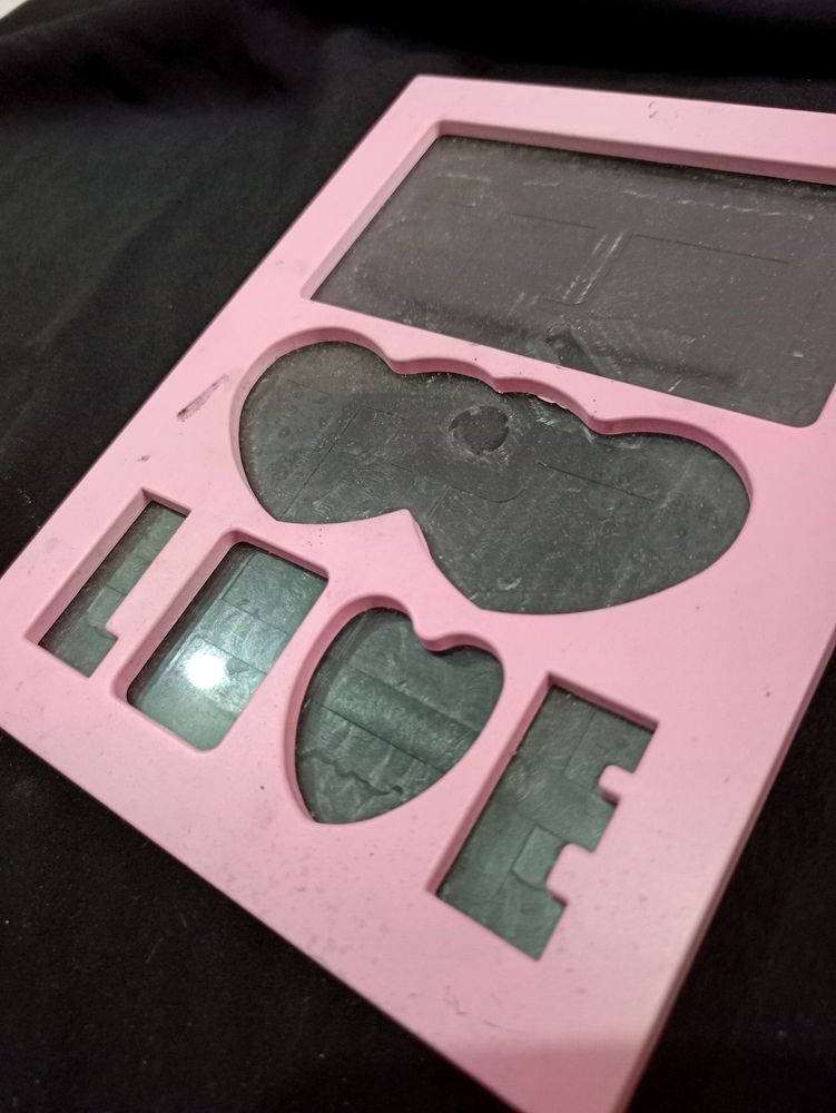 Photo Frame Wall Decor (Pink)