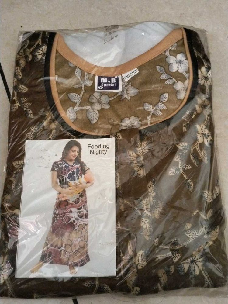 new Floral Feeding Nighty