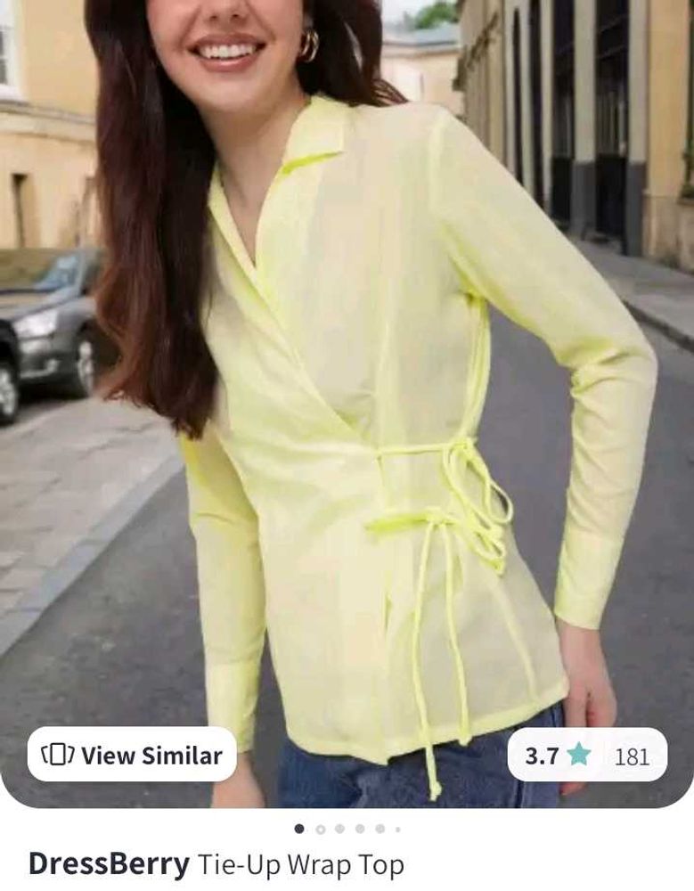 DressBerry Wrap Top