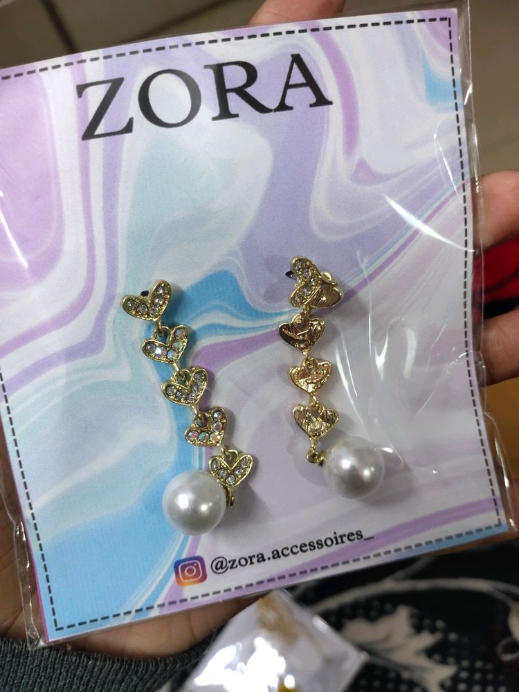 Party Wear Pearl Earrings