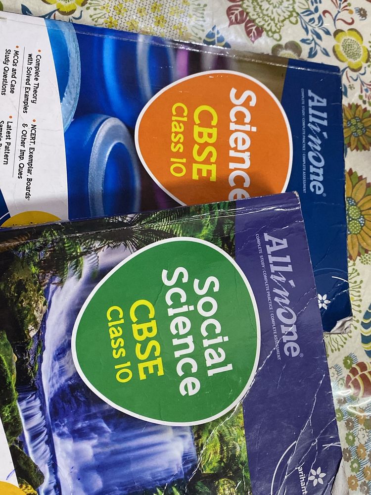 Set of science and SST all in one CBSE class 10th