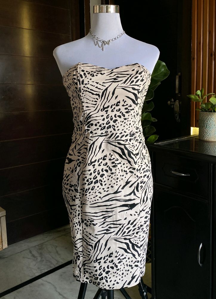 H&amp;M Zebra Print Dress